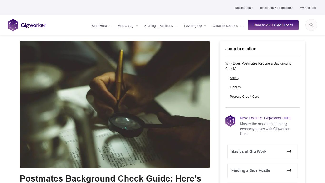 Postmates Background Check Guide: What Postmates Is Looking For